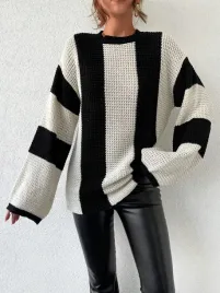 sweterek-luzny-overisize-w-paski-z-obnizonymi-ramionami-shein-m-l