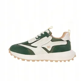buty-damskie-sneakersy-sznurowane-zielone-shein-eur-38