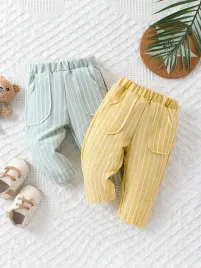 spodnie-niemowlece-w-paski-2-pak-casual-shein-80