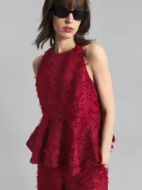 komplet-damski-elegancki-stylowy-wlochaty-burgundowy-shein-m-38