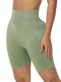 legginsy-spodenki-sportowe-z-wysokim-stanem-zielone-shein-l-40