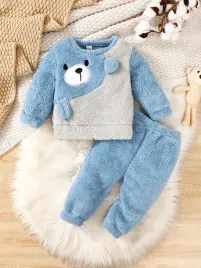 komplet-niemowlecy-pluszowy-teddy-bear-bluza-spodnie-niebieski-shein-80