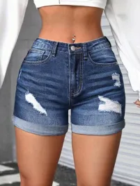 spodenki-jeansowe-z-przetarciami-niebieskie-casual-shein-petite-xxs-32