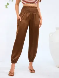 spodnie-damskie-eleganckie-satynowe-z-elastyczna-talia-brazowe-shein-l-40