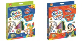 kredki-szkolne-trojkatne-super-size-24-kolory-temperowka-bambino-zwierzak