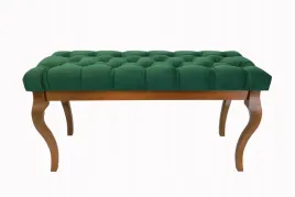 lawka-tapicerowana-zielona-welur-drewno-buk-orzech-105-x-40-cm-h-55-cm