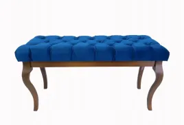 lawka-tapicerowana-morska-zielen-welur-drewno-buk-orzech-105x40-h55-cm