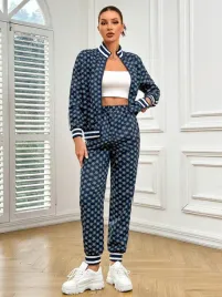 shein-granatowo-bialy-wzorzysty-komplet-spodnie-bluza-na-zamek-m-31285
