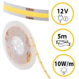 tasma-led-ll-cob-10w-12v-5m-ww-barwa-biala-ciepla-cri-90-ciecie-co-25-cm