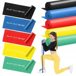 zestaw-5-gum-tasm-do-cwiczen-treningu-rehabilitacyjna-fitness-flat