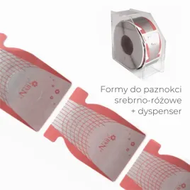 formy-do-paznokci-srebrno-rozowe-op-500-szt-dyspenser