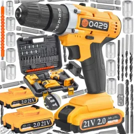 udarowa-wiertarko-wkretarka-akumulatorowa-20v-walizka-2xaku-wiertla