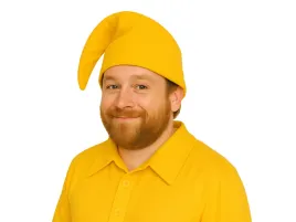 czapka-skrzata-smerfa-zolta-1-szt