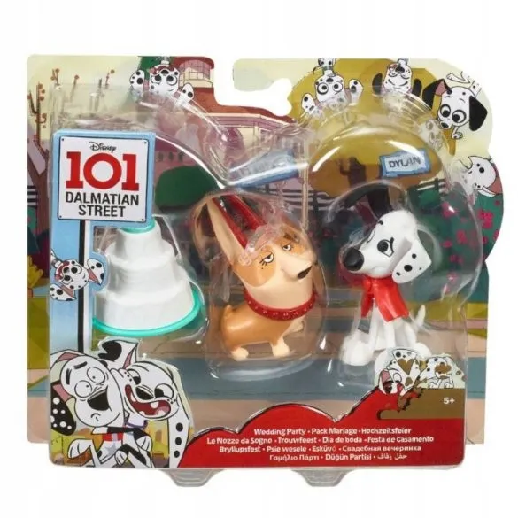 mattel-101-dalmatynczykow-wedding-party-8cm-stan-nowy