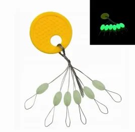 6x-stoper-stopery-gumowe-barylki-barylkowe-okragle-fluo-fluorescencyjne-l