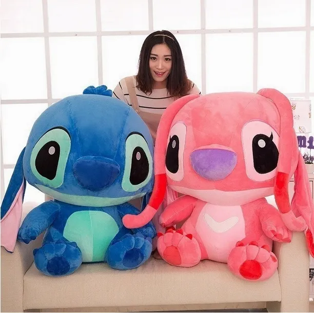 WIELKA PRZYTULANKA STICH I LILO PLUSZOWA PLUSZAK MIŚ MISIEK PODUSZKA 80cm