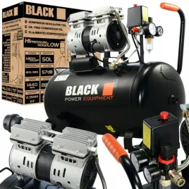 kompresor-bezolejowy-50l-sprezarka-dwutlokowa-8-bar-cichy-separator