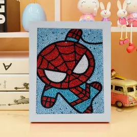 diamentowy-haft-mozaik-diamond-painting-spiderman-spider-spaider-man-ramka
