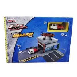 maisto-build-n-play-garaz-body-shop-z-autem