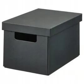 ikea-fjaderharv-pudelko-pojemnik-z-pokrywka-antracyt-18x25x16-cm-czarne
