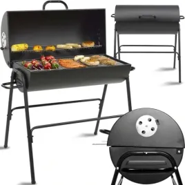 duzy-grill-weglowy-ogrodowy-zamykany-stolowy-z-pokrywa-polka-beczka
