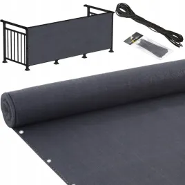 oslona-na-balkon-95percent-grafitowa-na-taras-plot-mata-balkonowa-z-okuciami