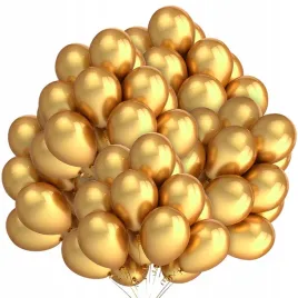 dekoracje-komunijne-balony-zlote-na-komunie-chrzest-slub-wesele