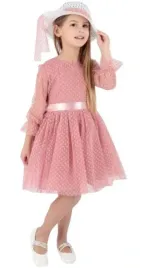 sukienka-elegancka-tiul-kapelusz-roz-2-3-h110b