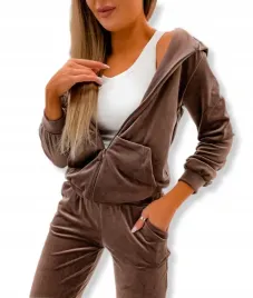 komplet-dres-welurowy-czekoladowy-braz-moon-r-s