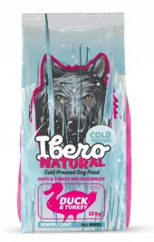 ibero-cold-pressed-dog-senior-all-breeds-duck-and-turkey-and-vegetables-12kg