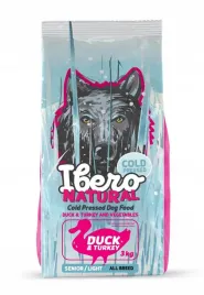 ibero-cold-pressed-dog-senior-all-breeds-duck-and-turkey-and-vegetables-3kg
