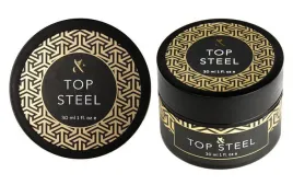 f-o-x-top-steel-30ml-top-hybrydowy-no-wipe-led-uv-bezbarwny-trwaly-polysk