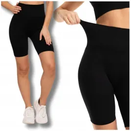 czarne-kolarki-krotkie-legginsy-damskie-push-up-wysoki-stan-moraj-l-xl