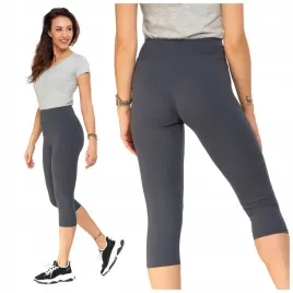legginsy-damskie-rybaczki-3-4-z-wysokim-stanem-elastyczne-szare-moraj-l-xl
