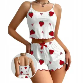 pizama-damska-sexy-bielizna-pizamka-komplet-koszulka-nocna-spodenki-w-serca