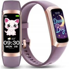 zegarek-dzieciecy-smartwatch-amoled-smartband-fit-sms-kroki-puls-termometr