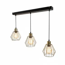 zwis-loft-podluzny-z-trzema-kloszami-czarno-zloty-ls2504