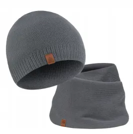 meski-zestaw-zimowy-betlewski-czapka-beanie-komin-szary-cieply-2w1