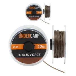 plecionka-przyponowa-w-otulinie-undercarp-10-m-25-lbs-otulin-force-brazowa