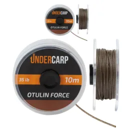 plecionka-przyponowa-w-otulinie-undercarp-10-m-35-lbs-otulin-force-brazowa