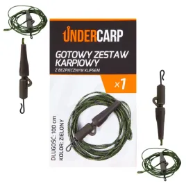 gotowy-zestaw-karpiowy-z-bezpiecznym-klipsem-undercarp-zielony-100-cm