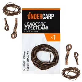 leadcore-z-pletlami-z-dwoch-stron-undercarp-brazowy-100-cm