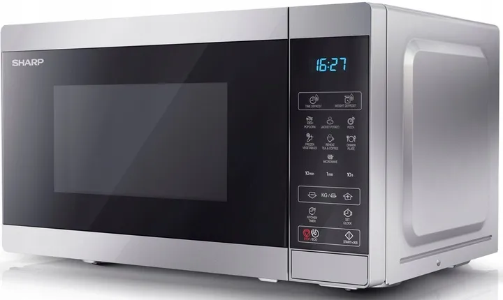 kuchenka-mikrofalowa-sharp-ms02e-s-wolnostojaca-20l-800w-8-programow-timer