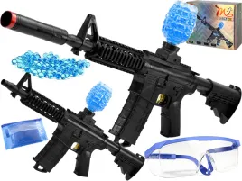 karabin-na-kulki-zelowe-z-tlumikiem-pistolet-automatyczny-okulary-naboje