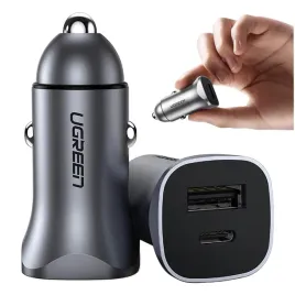 ugreen-szybka-ladowarka-samochodowa-usb-a-usb-c-12-24v-30w