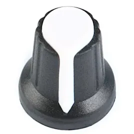 galka-pokretlo-potencjometra-biala-6mm-wh148-17-10-16mm-bialo-czarna