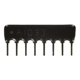 drabinka-rezystorowa-7x-10k-a8p-10k-a103j-matryca-rownolegla-1-8w-5percent-sip-8