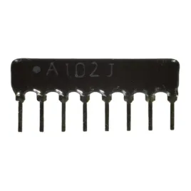 drabinka-rezystorowa-7x-1k-a8p-1k-a102j-matryca-rownolegla-1-8w-5percent-sip-8