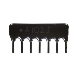 drabinka-rezystorowa-6x-1k-a7p-1k-a102j-matryca-rownolegla-1-8w-5percent-sip-7