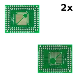 2x-adapter-dwustronny-pcb-tqfp-fqfp-lqfp-32-44-64-80-100-0-5mm-0-8mm-na-dip
